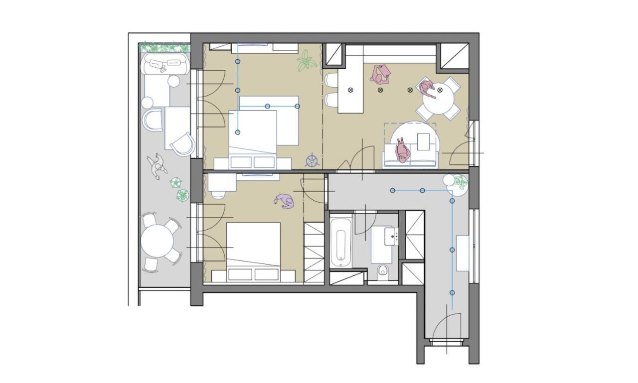 Turnkey I Central Apartment With Terrace 프라하 외부 사진